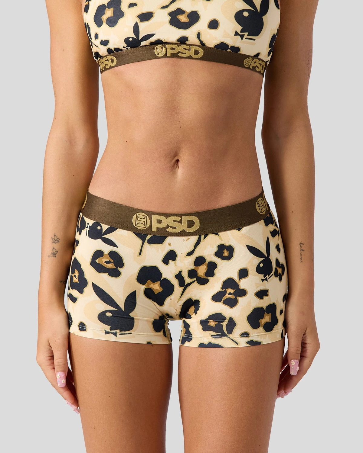 Women PSD Playboy - Cheetah - Boy Short