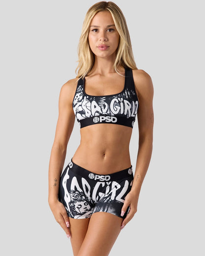 Women PSD Sad Girlz - Sad Angel - Sports Bra
