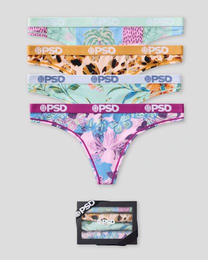 Women PSD 4 Pack - Wild One - Thong