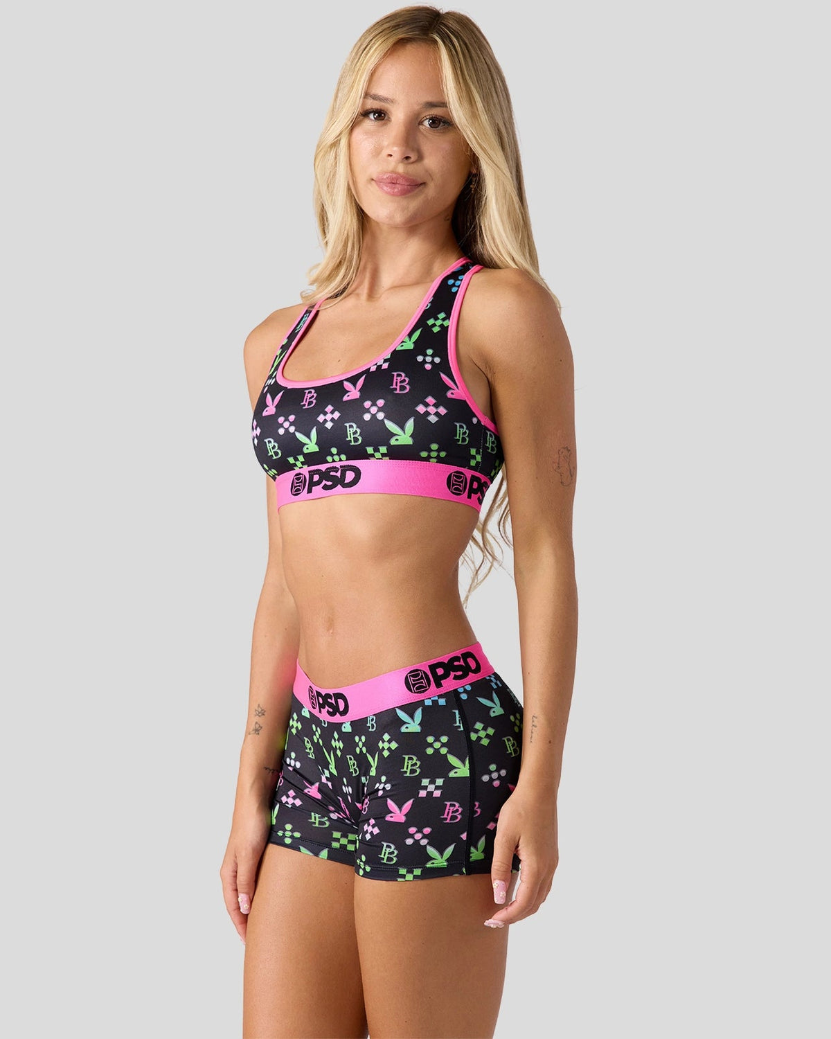 Women PSD Playboy - Emblem - Sports Bra