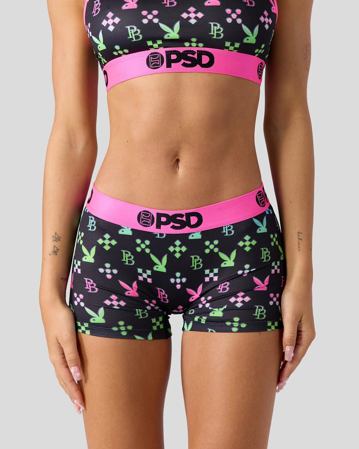 Women PSD Playboy - Emblem - Boy Short