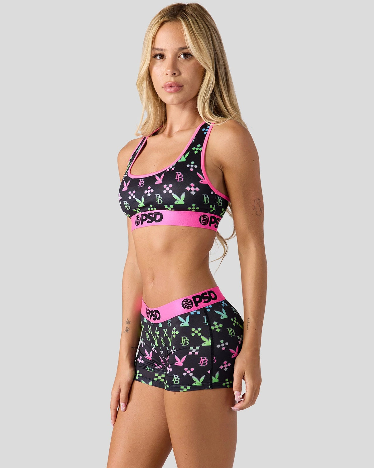 Women PSD Playboy - Emblem - Boy Short