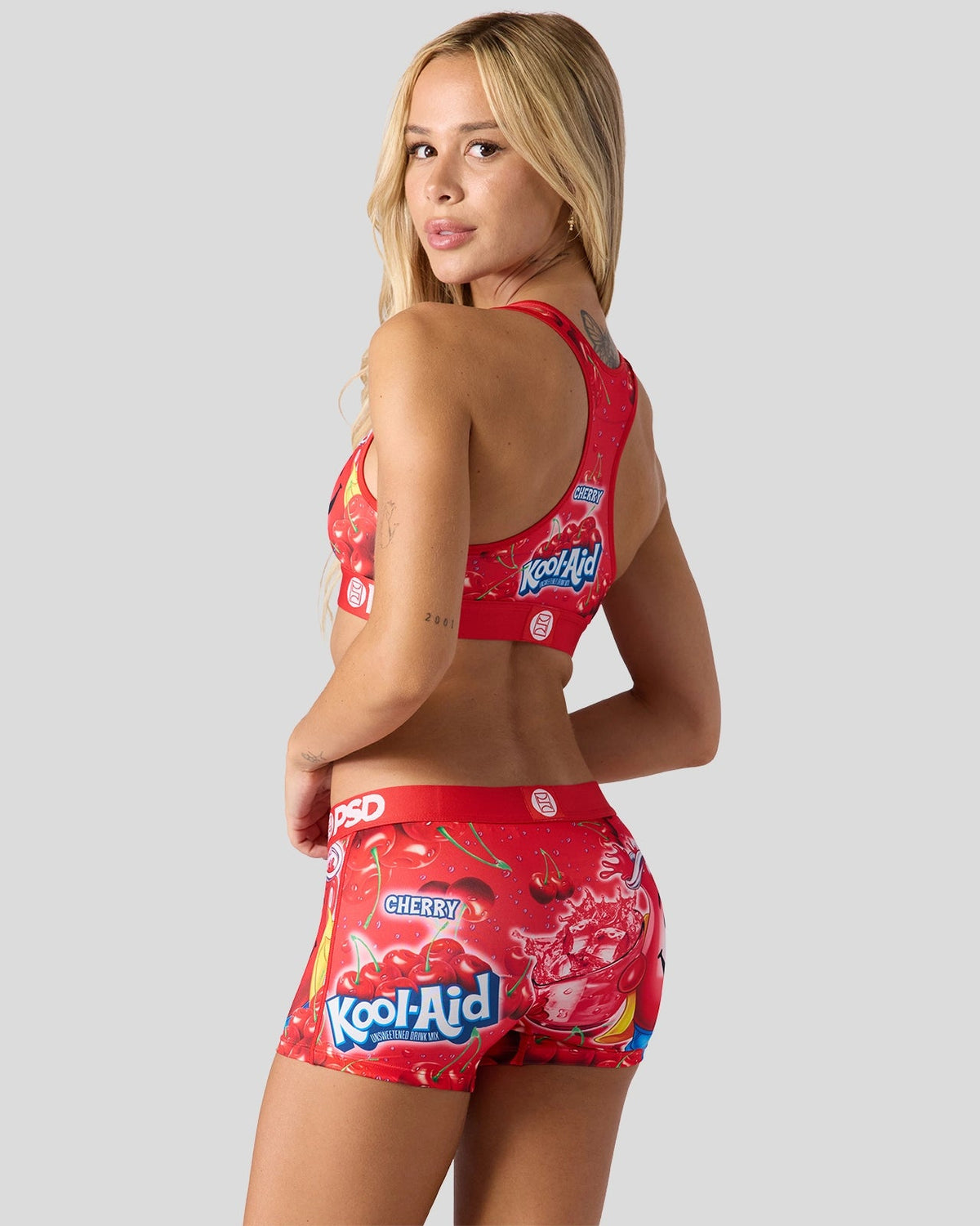 Women PSD Kool-Aid - Cherry - Sports Bra