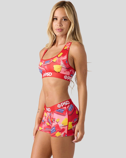 Women PSD Jolly Rancher - Watermelon - Boy Short