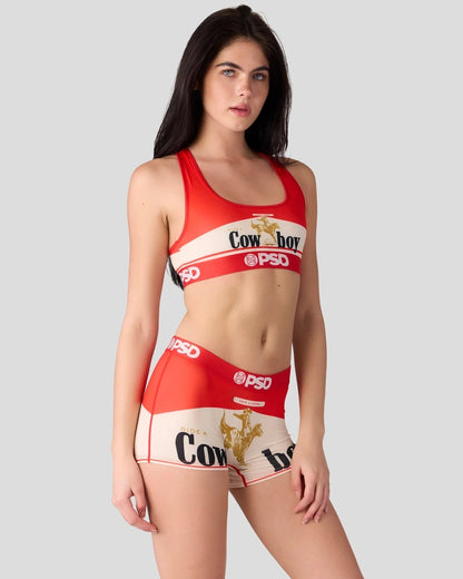 Women PSD Ride a Cowboy - Boy Short