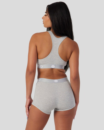 Women PSD Modal Solids - Athletic Grey - Sports Bra - Modal