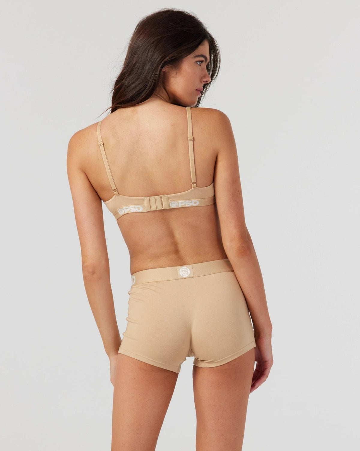 Women PSD Modal Solids - Sand - Triangle Bralette - Modal