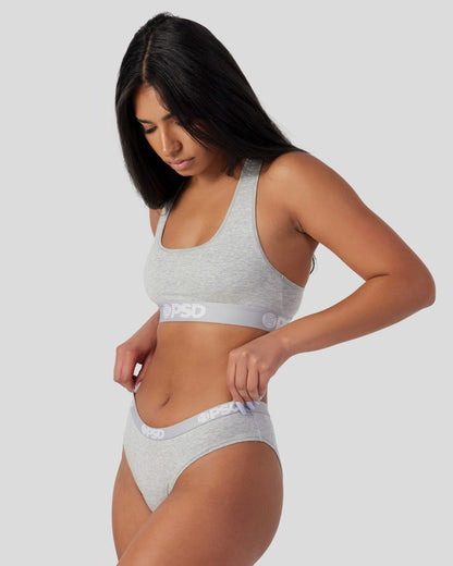 Women PSD Modal Solids - Athletic Grey - Cheeky - Modal