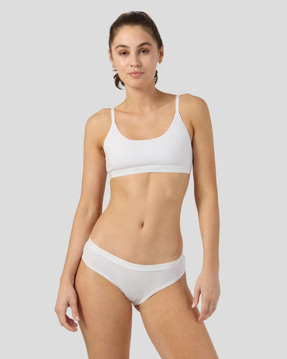 Women PSD Modal Solids - White - Cheeky - Modal