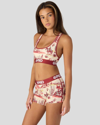 Women PSD Ranch Life - Sports Bra