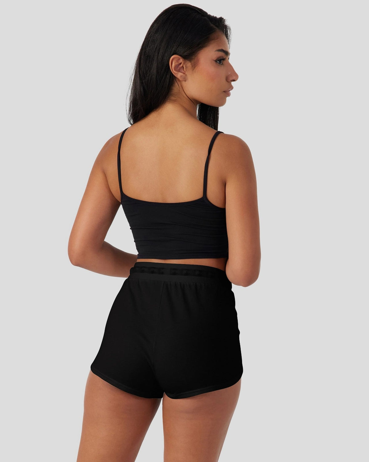 Women PSD Black Modal - Cami Sleep Set - Cami Sleep Set