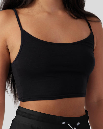 Women PSD Black Modal - Cami Sleep Set - Cami Sleep Set