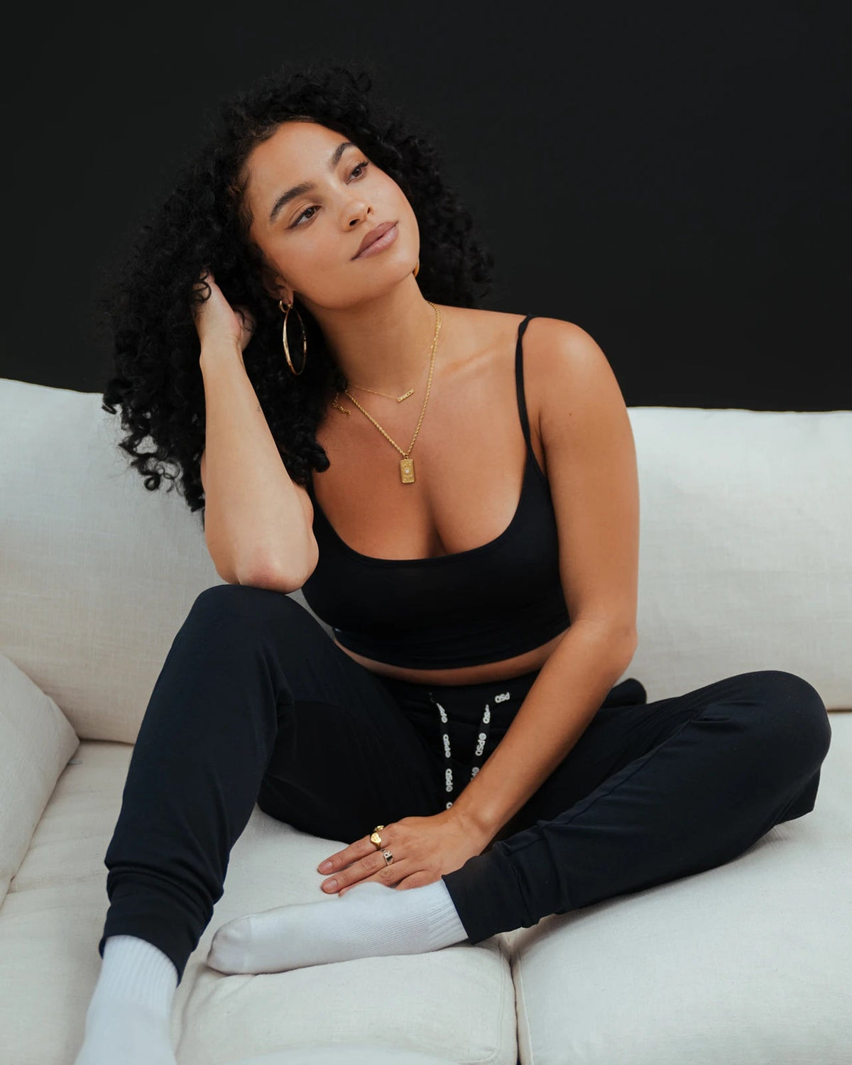 Women PSD Premium Jogger - Black - Jogger - Modal