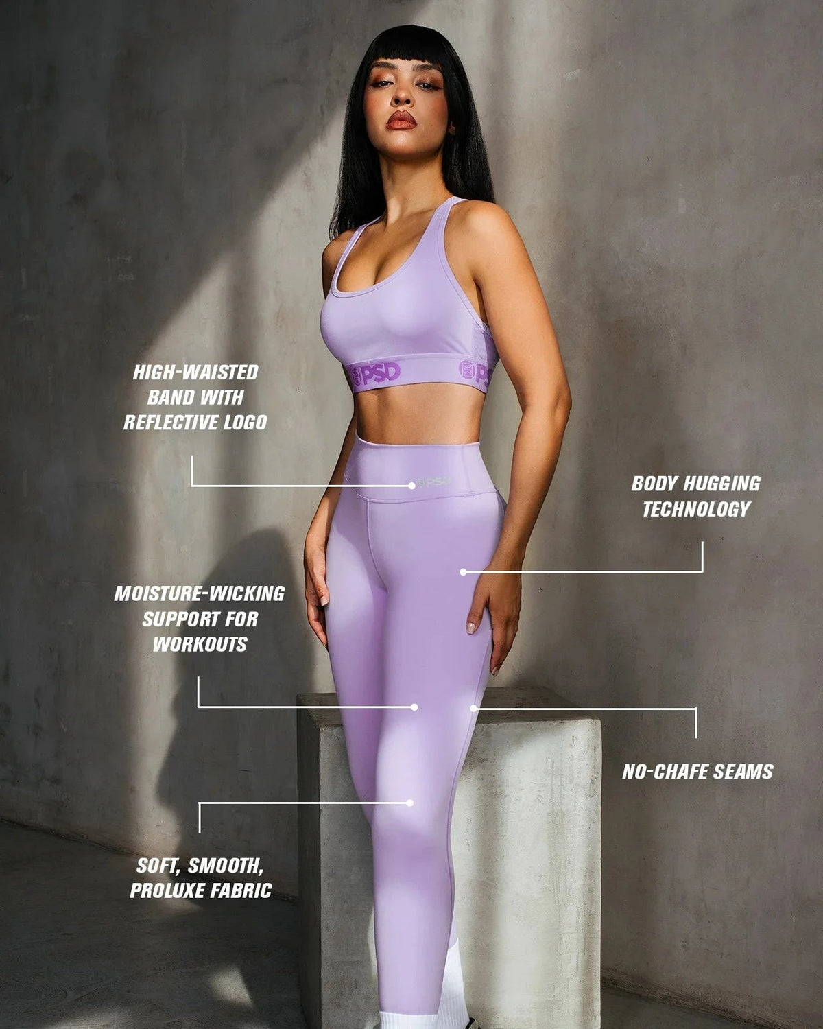 Women PSD ProLuxe - Lavender - Legging