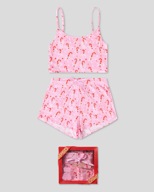 Women|Sale PSD Candy Bow Modal - Cami Sleep Set - Cami Sleep Set