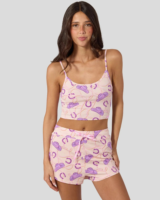 Women PSD Lassod Up Modal - Cami Sleep Set - Cami Sleep Set