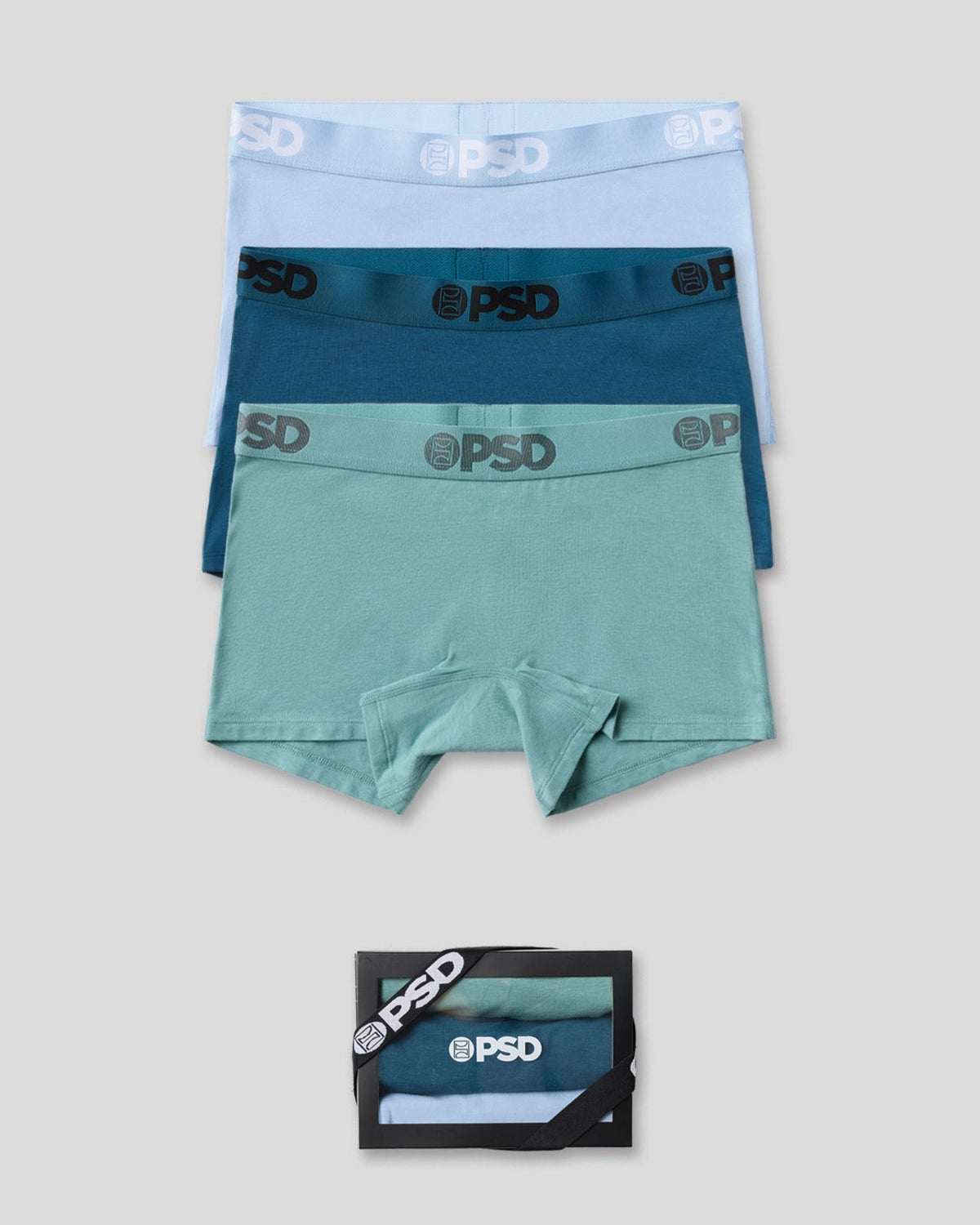 Women PSD Modal 3 Pack - Chrome Vibe - Boy Short - Modal