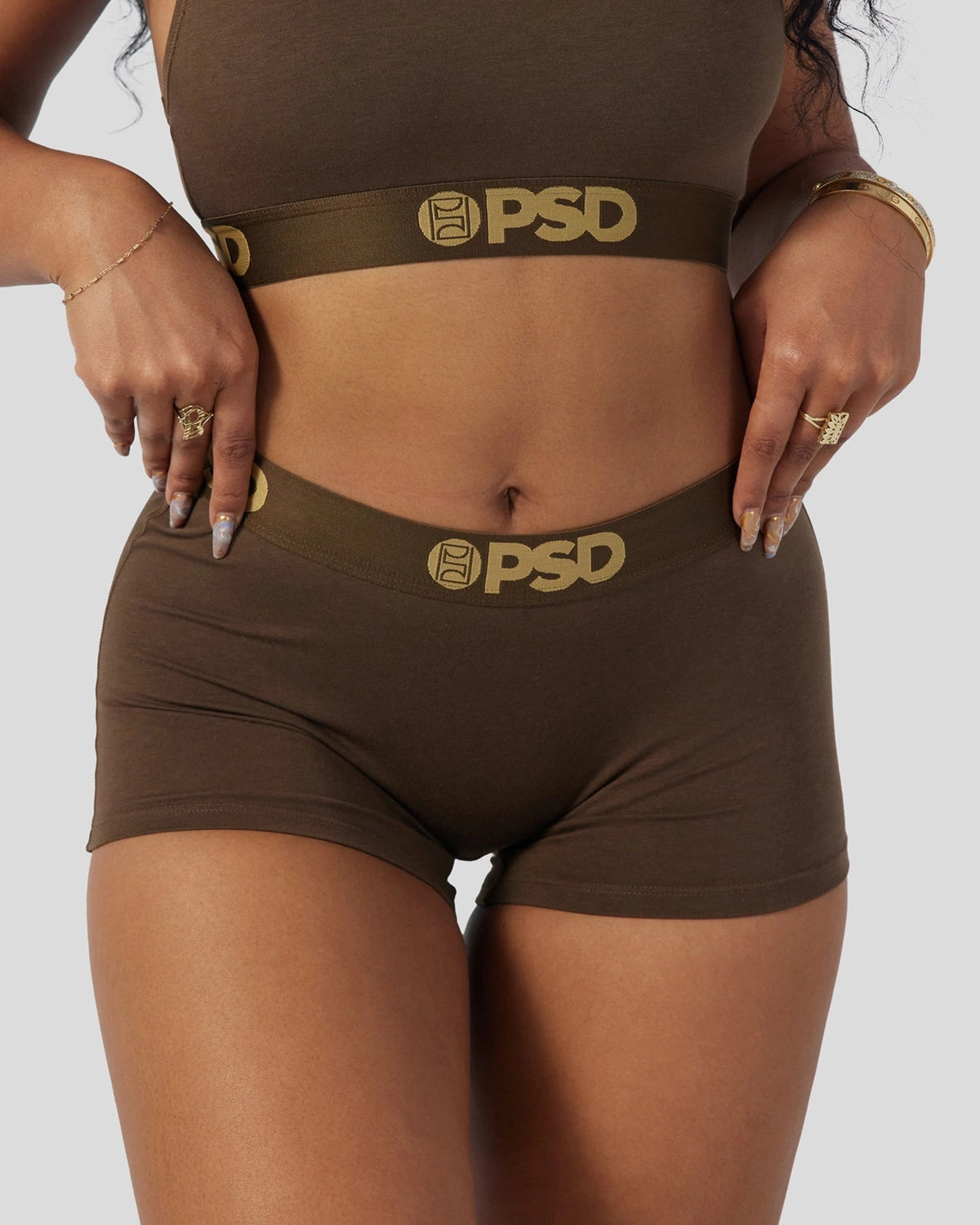 Women PSD Modal Solids - Cocoa - Boy Short - Modal