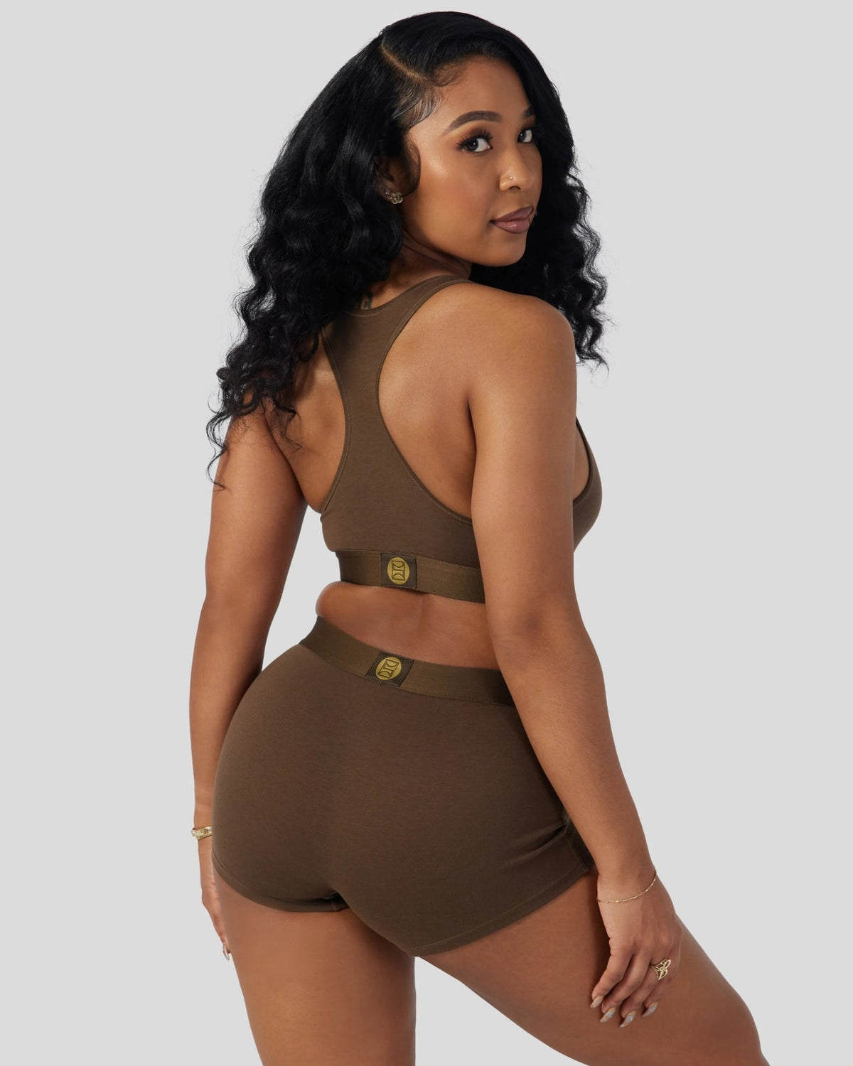 Women PSD Modal Solids - Cocoa - Boy Short - Modal