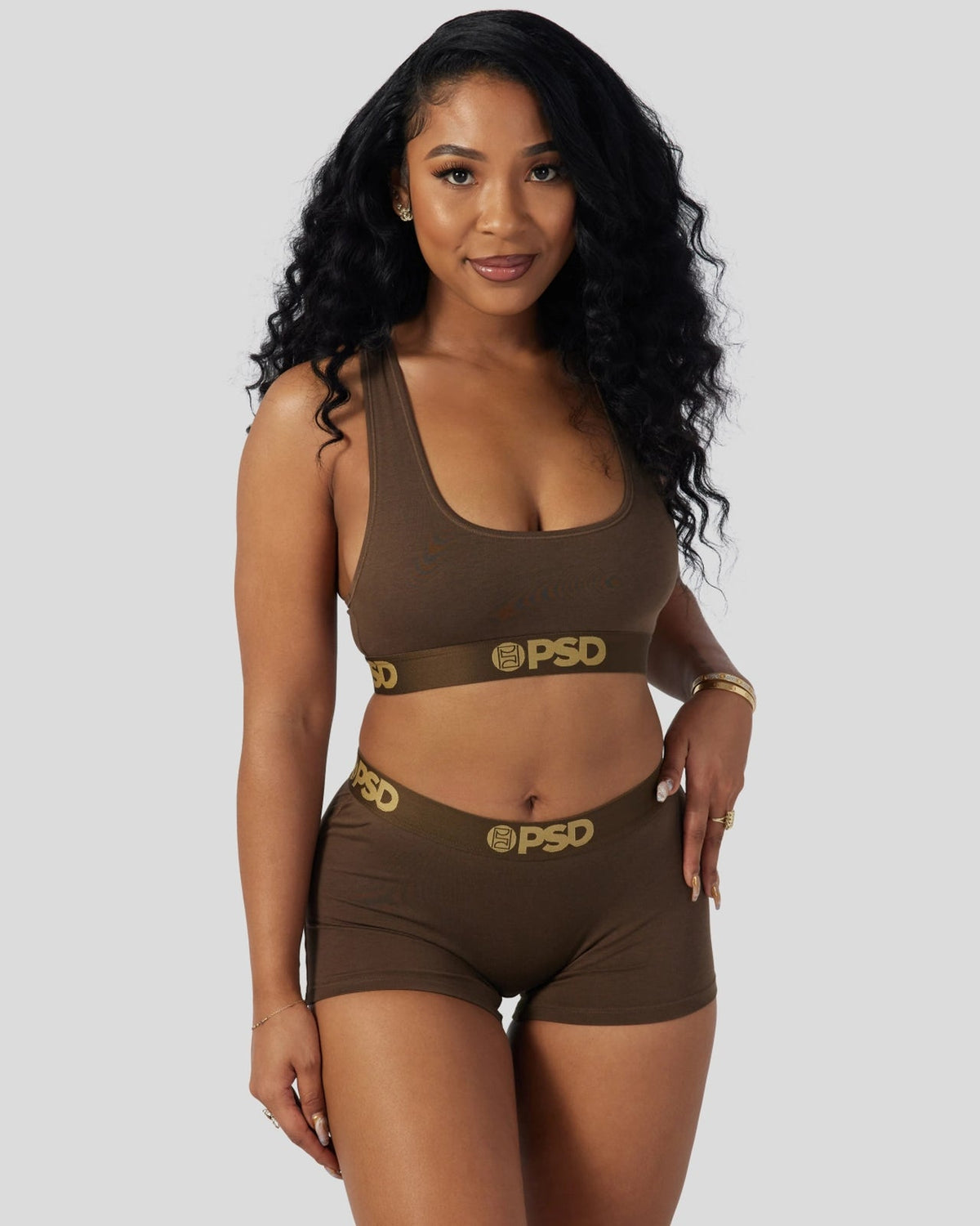 Women PSD Modal Solids - Cocoa - Boy Short - Modal