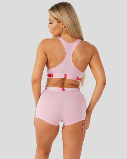 Women PSD Modal Solids - Pink - Boy Short - Modal