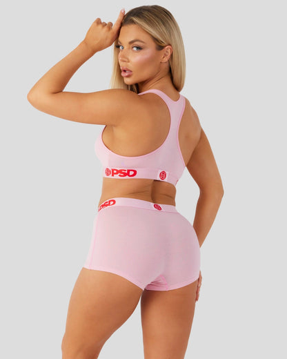 Women PSD Modal Solids - Pink - Sports Bra - Modal