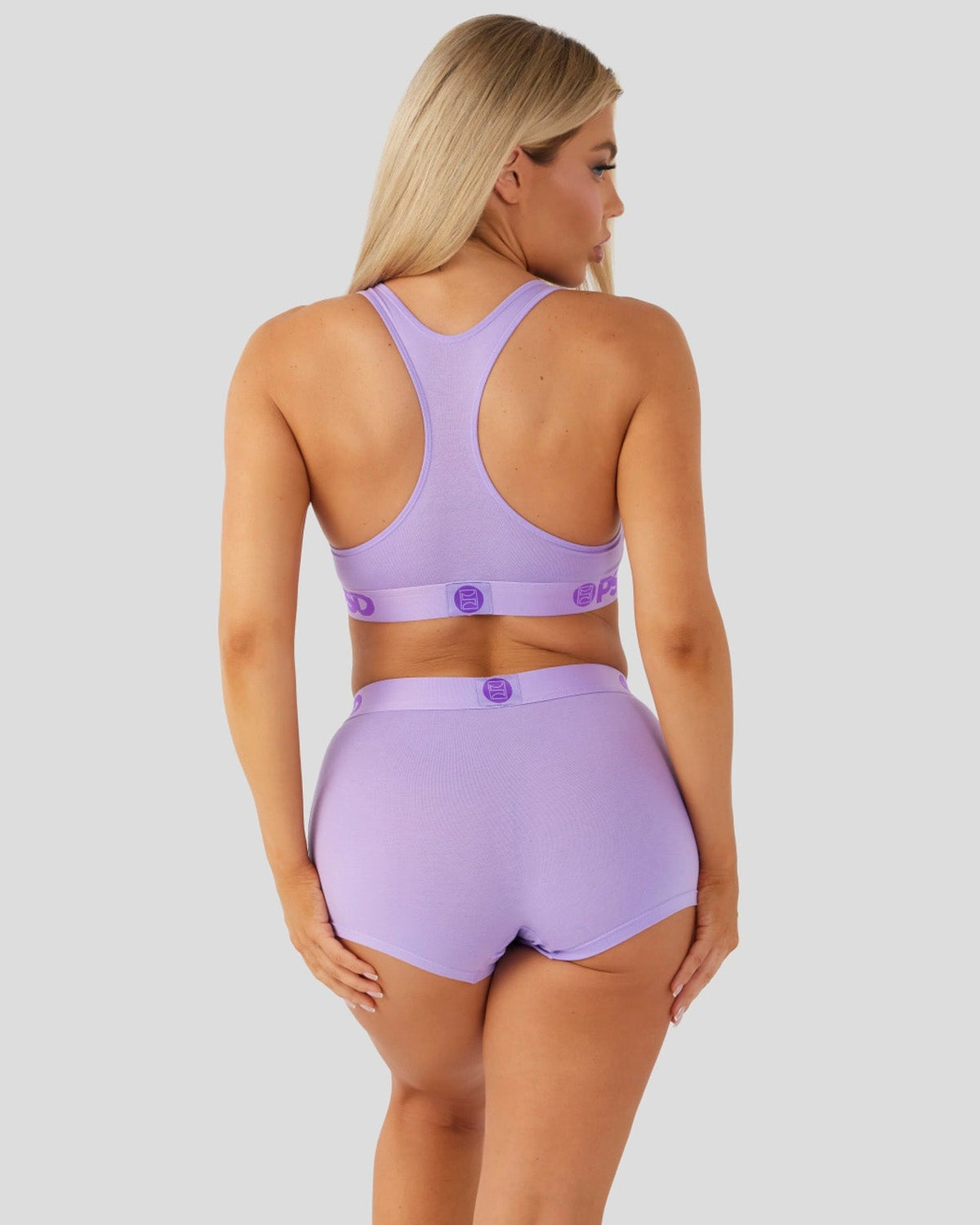Women PSD Modal Solids - Lavender - Sports Bra - Modal