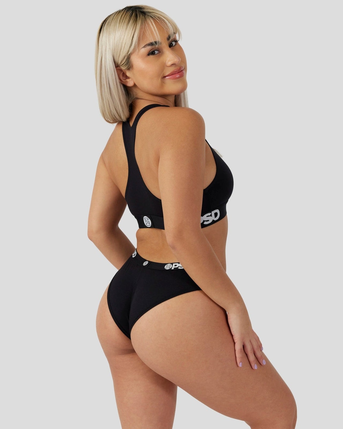 Women PSD Modal Solids - Black - Cheeky - Modal