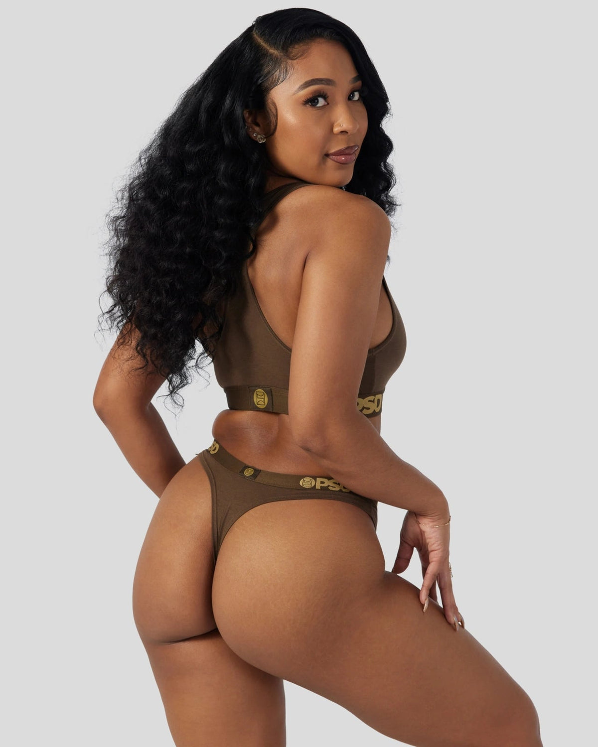 Women PSD Modal Solids - Cocoa - Thong - Modal