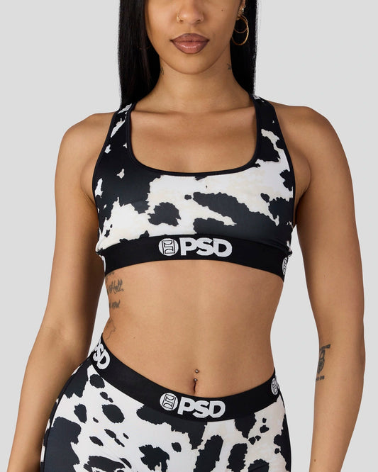 Women PSD Cow Girl - Sports Bra
