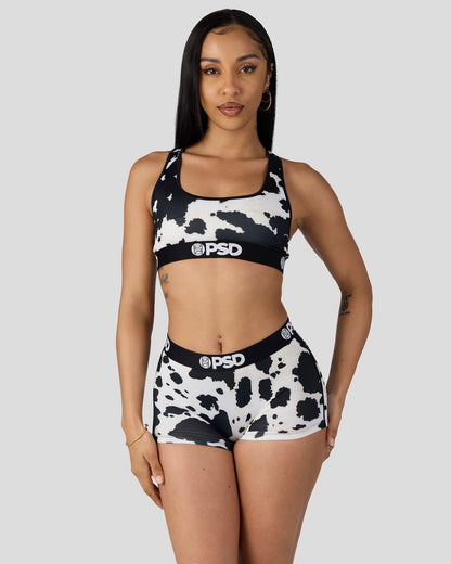 Women PSD Cow Girl - Sports Bra