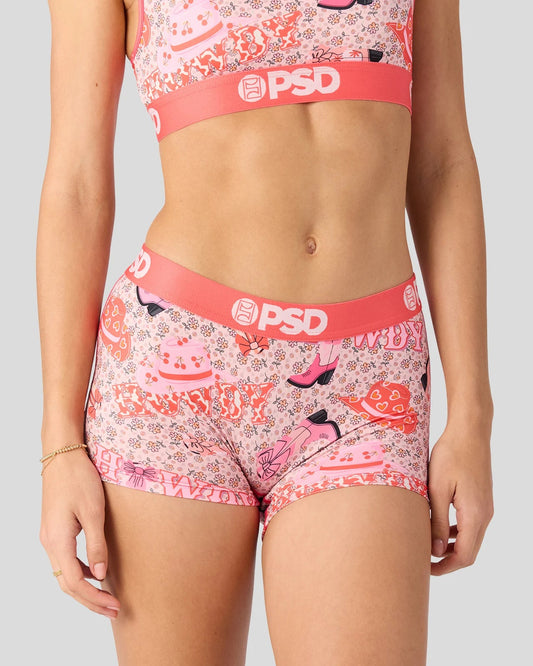 Women PSD Howdy Luv - Boy Short