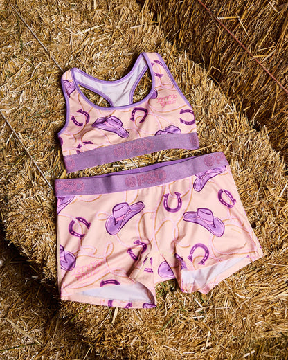 Women PSD Lassoed Up - Boy Short