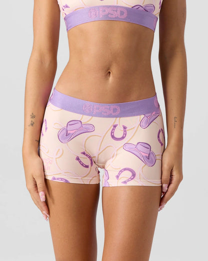 Women PSD Lassoed Up - Boy Short