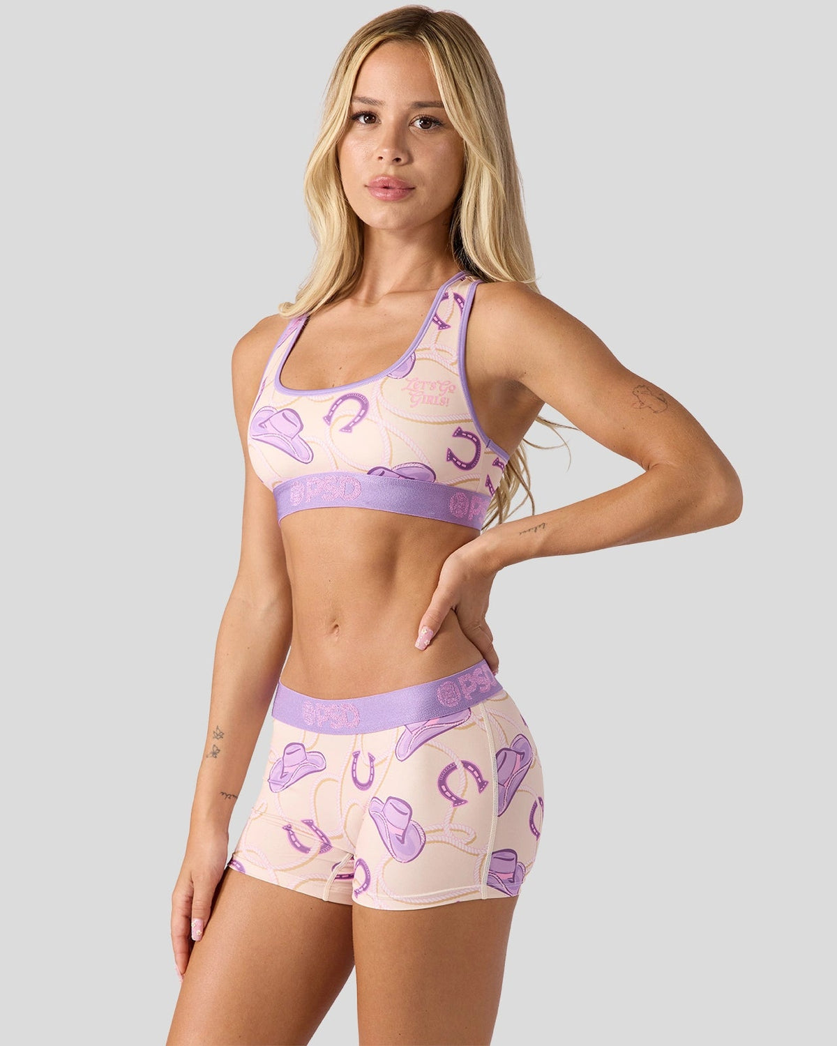 Women PSD Lassoed Up - Boy Short