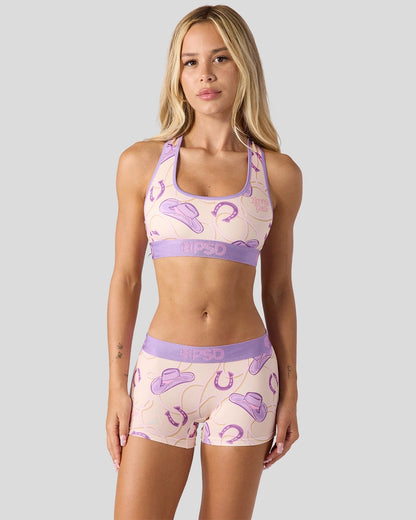 Women PSD Lassoed Up - Sports Bra