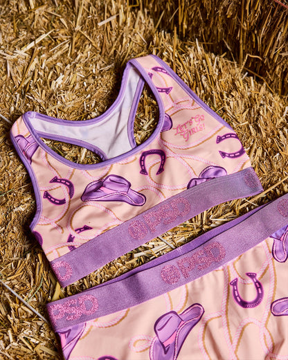 Women PSD Lassoed Up - Sports Bra