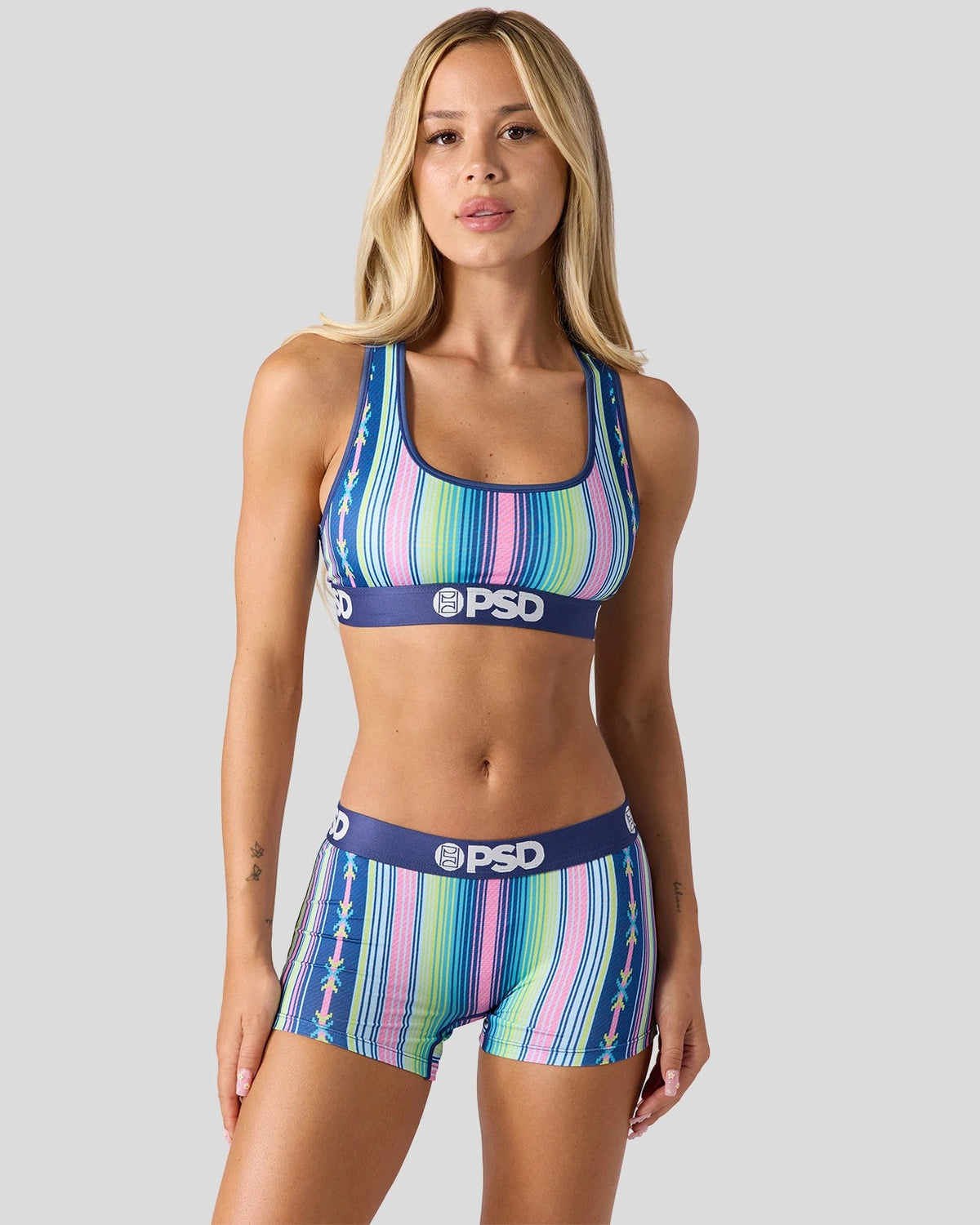 Women PSD Serape Pop - Boy Short
