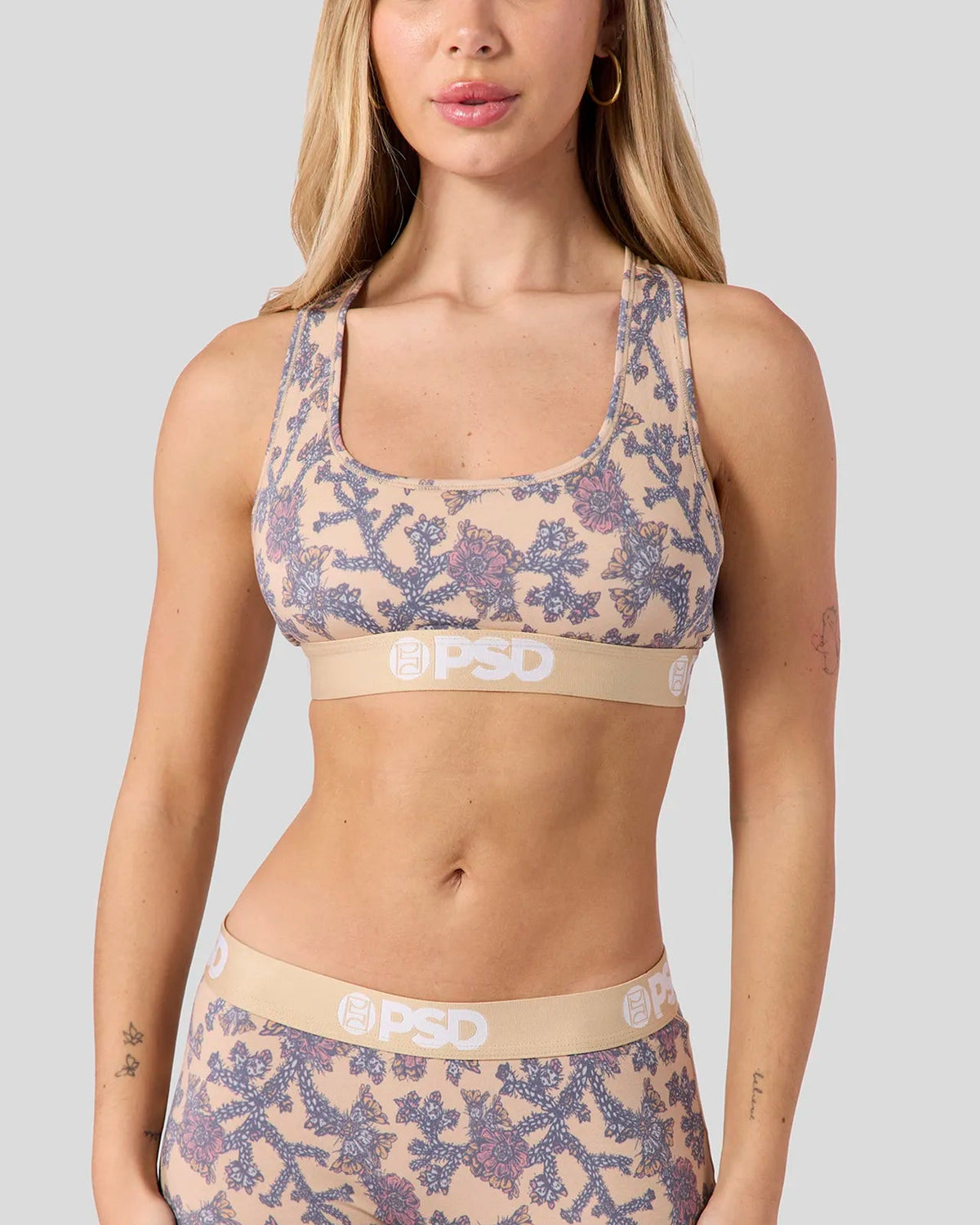 Women PSD Modal - Hooey - Cactus - Sports Bra - Modal