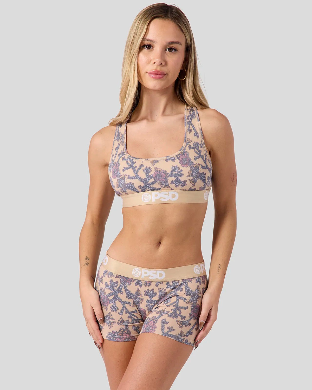 Women PSD Modal - Hooey - Cactus - Sports Bra - Modal