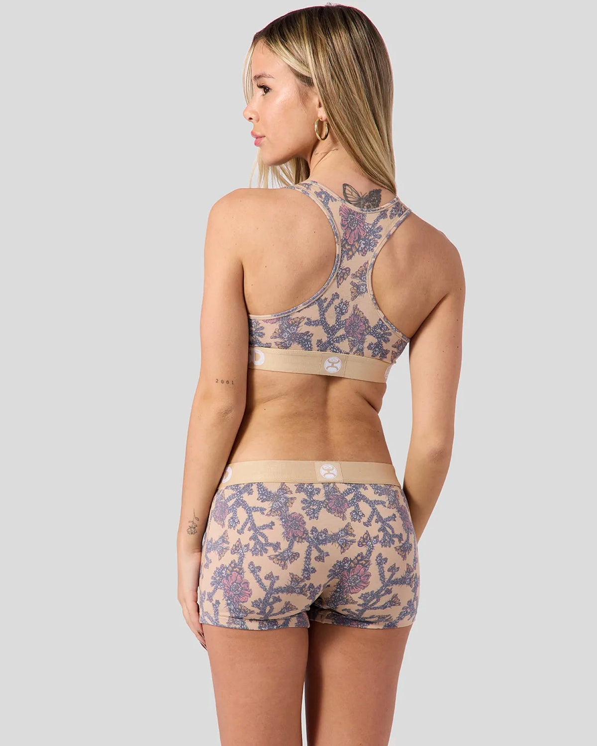 Women PSD Modal - Hooey - Cactus - Sports Bra - Modal