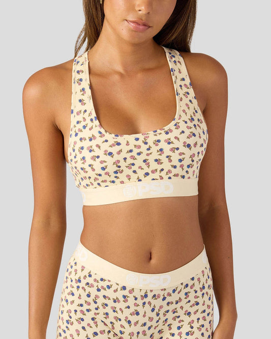 Women|Sale PSD Modal - Western Ditzy - Sports Bra - Modal