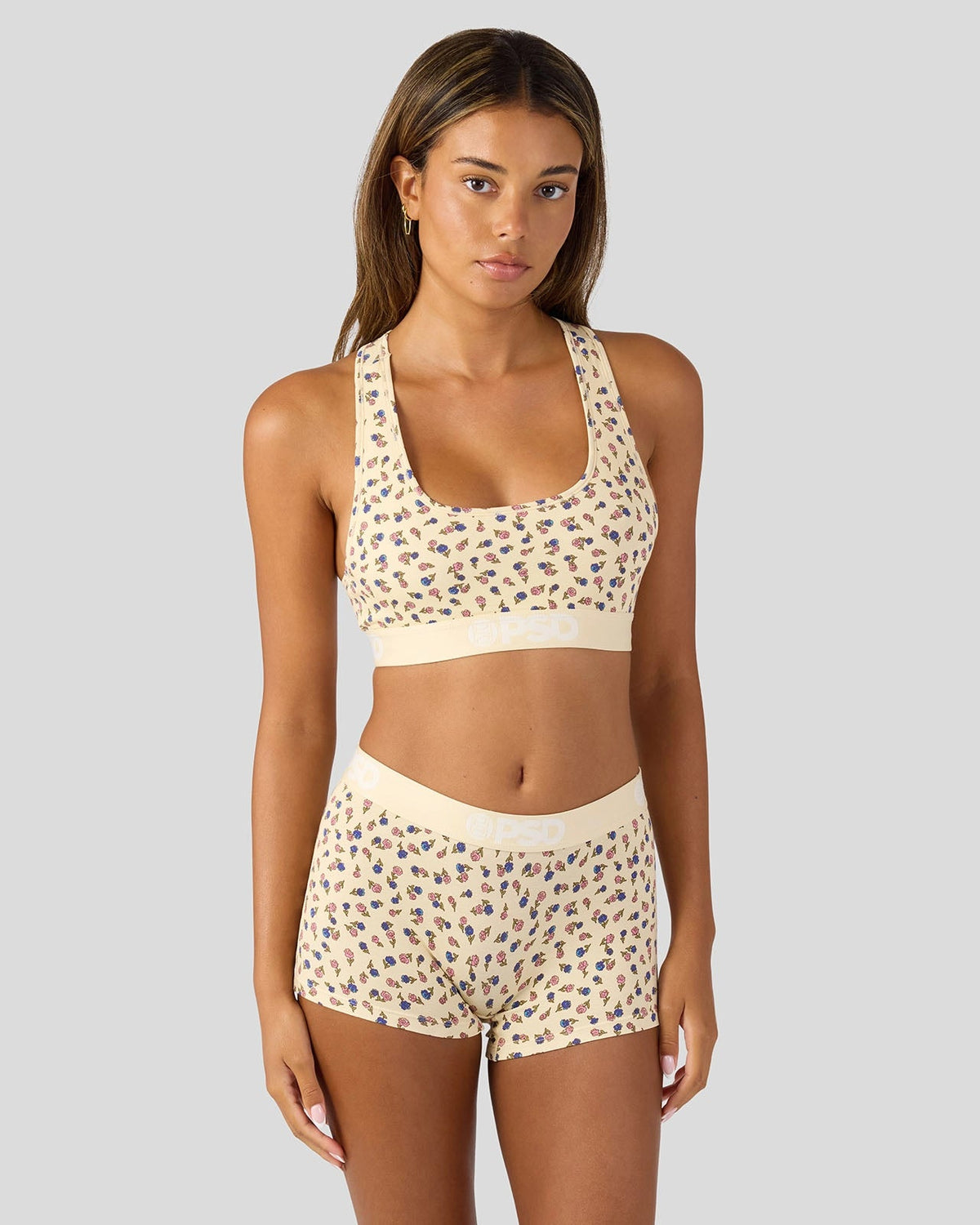 Women|Sale PSD Modal - Western Ditzy - Sports Bra - Modal