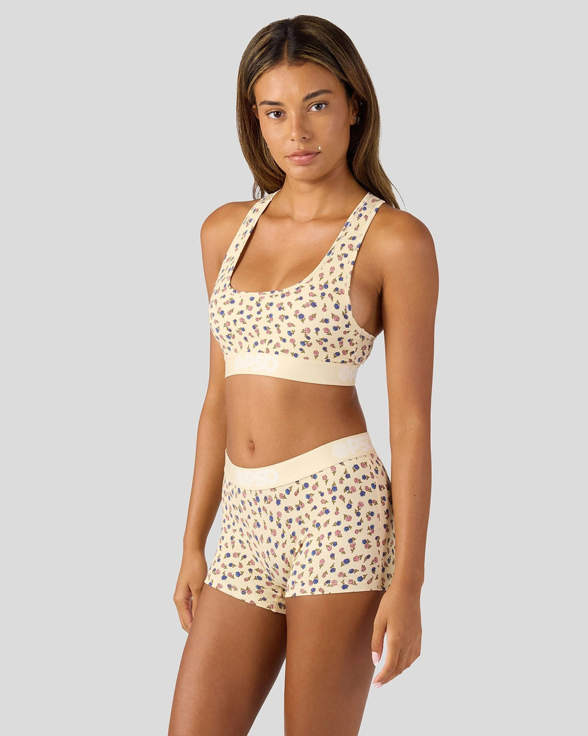 Women|Sale PSD Modal - Western Ditzy - Sports Bra - Modal