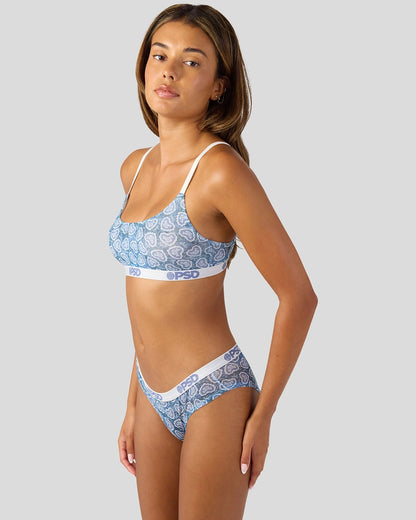 Women|Sale PSD Mesh - Country Rose - Scoop Bralette - Mesh