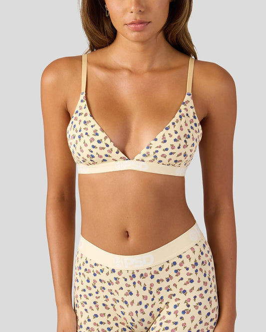 Women|Sale PSD Modal - Western Ditzy - Triangle Bralette - Modal