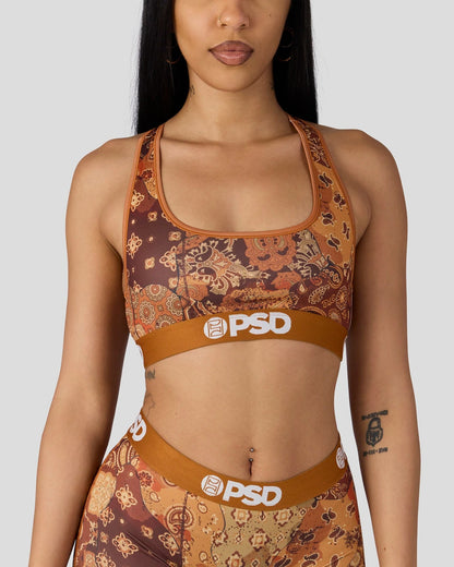 Women|Sale PSD Coco Paisley - Sports Bra