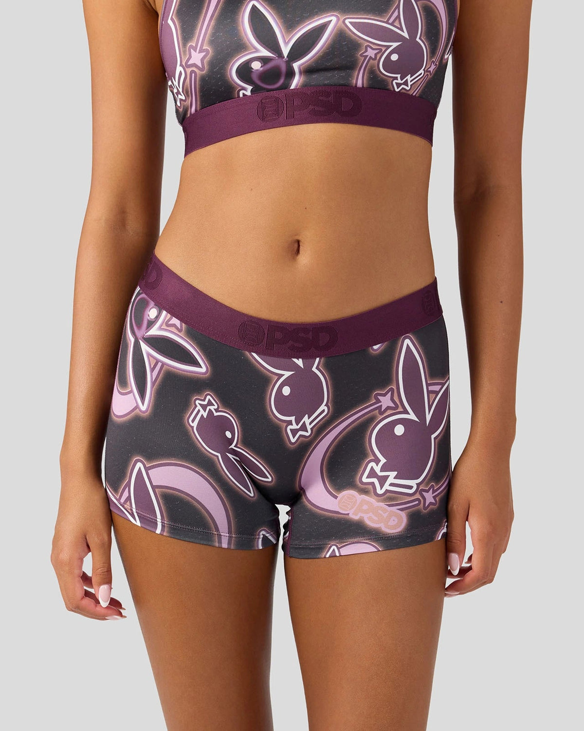 Women PSD 3 Pack - Playboy Tumble - Boy Short