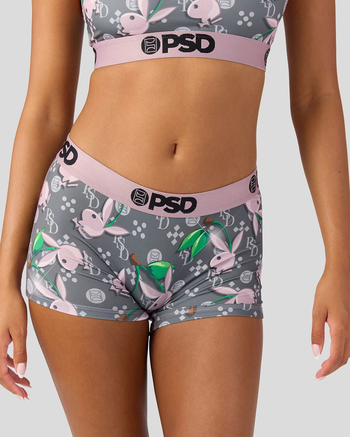 Women PSD 3 Pack - Playboy Tumble - Boy Short