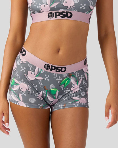 Women PSD 3 Pack - Playboy Tumble - Boy Short